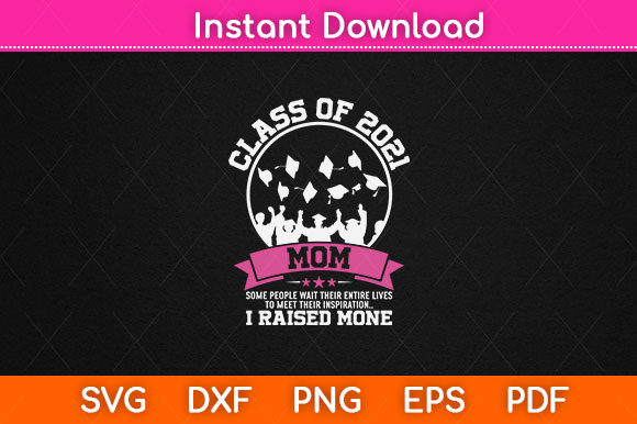 Graduation Gift Proud Mom Mothers Day Graphics and Crafts