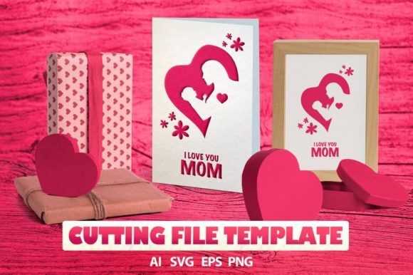 Mom Cards Templates Graphics and Crafts Review