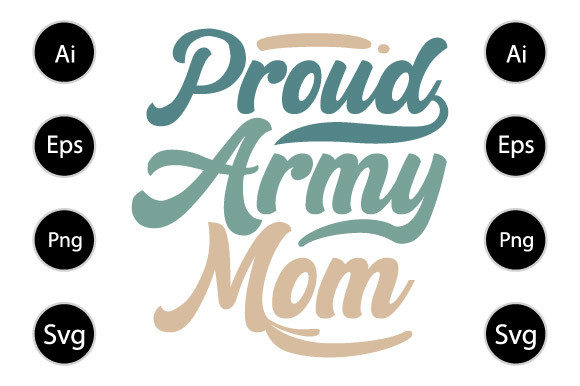 Proud Army Mom, Military Family Shirt Graphics and Crafts Review